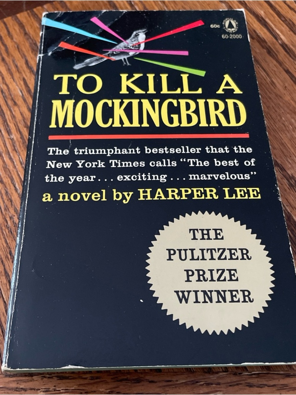 Vintage Harper Lee To Kill A Mockingbird A Novel 1962 Popular Library Paperback
